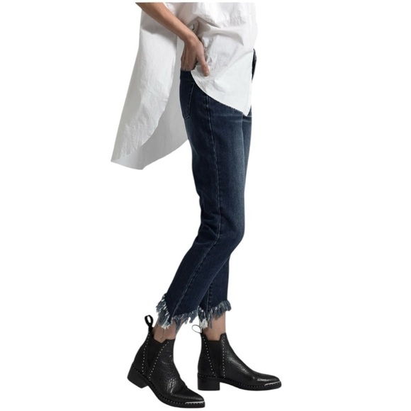 One Teaspoon Awesome Baggies High Waist Straight Leg Denim Jeans, Size 29 NWOT - Picture 2 of 15